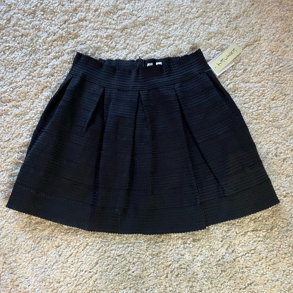 Textured Mini Skirt